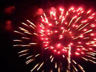 Feu d'artifice à Chaillé-les-Marais