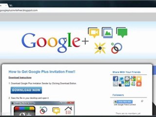 Get Free Google Plus Invitation