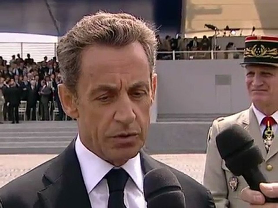 Lors du traditionnel entretien du 14 juillet, Nicolas Sarkozy est revenu sur l'engagement militaire de la France en Afghanistan et sur la situation en Syrie et en Libye