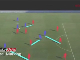 PES 2012 Gameplay Video 05 - Zonal Marking