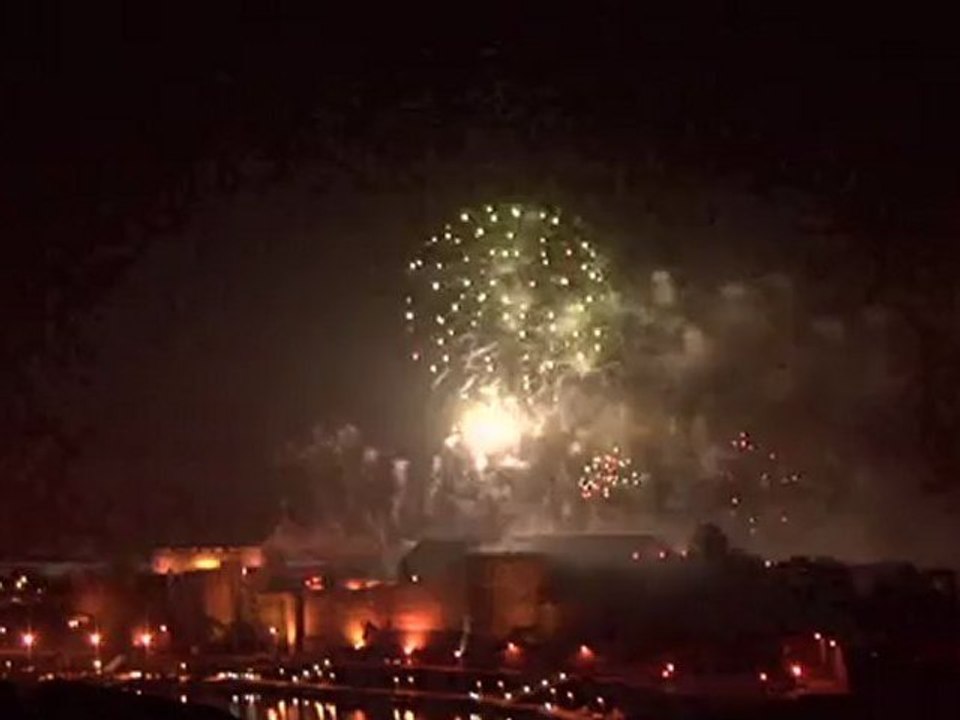 le feu d'artifice de Brest 13 Juillet 2011