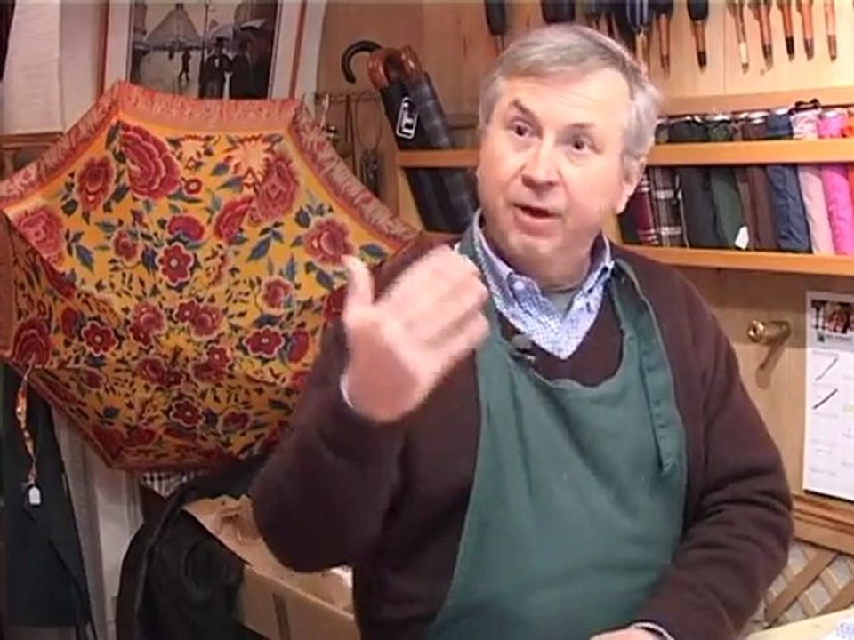 Thierry, reparateur de parapluies à Paris