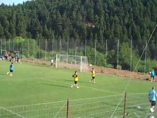 Πλάνα από την προπόνηση της Κέρκυρας
