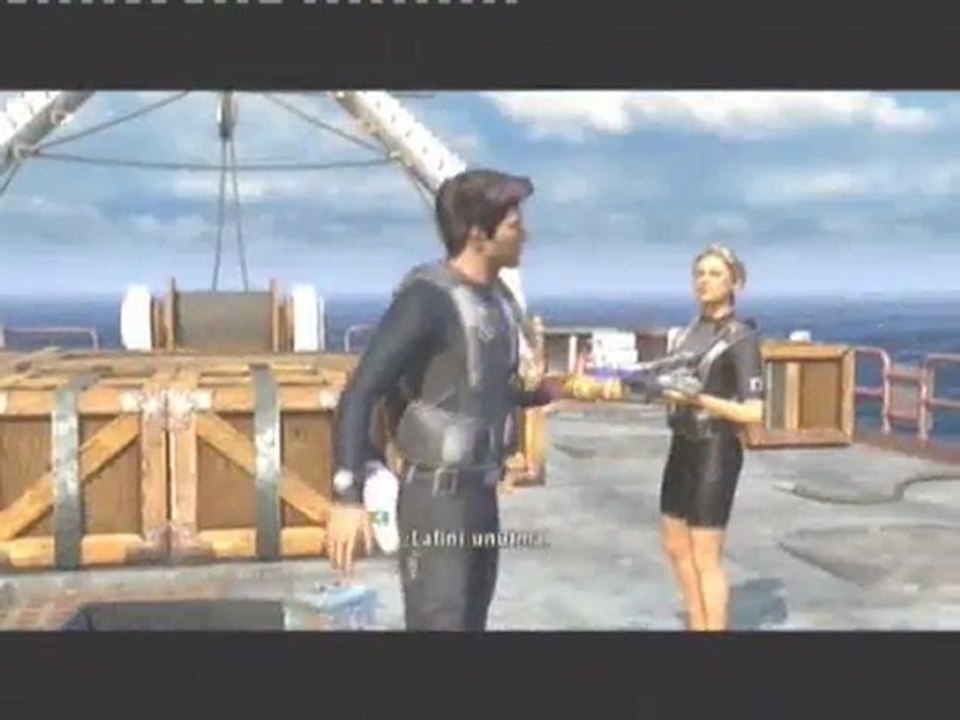 Uncharted 1 Türkçe Yama Oyun Giriş Videosu