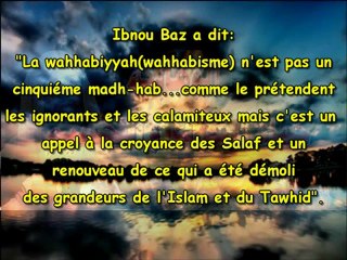 A VOIR URENT !!!Leur vrai nom est wahhabites  -