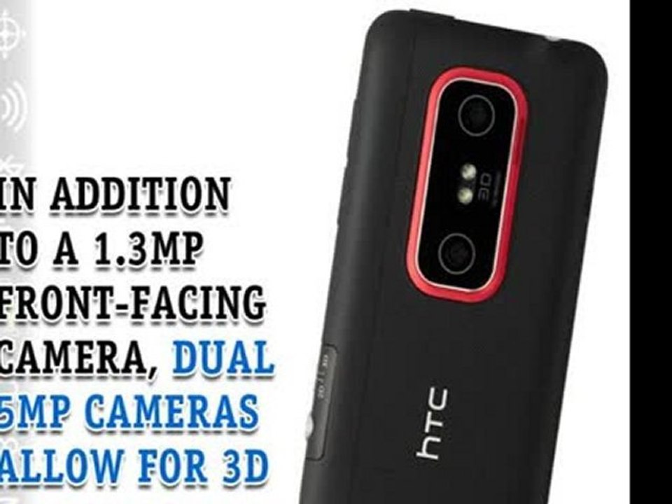 HTC EVO 3D 4G 4.3-inch 5MP Android Phone