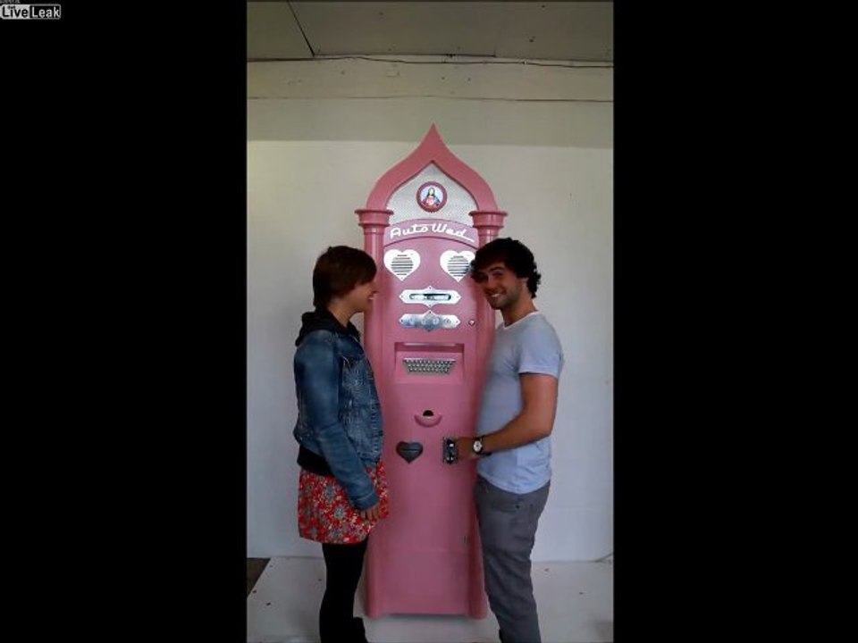 Hochzeit Vending Machine