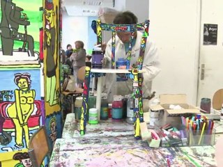 Disabled art therapy centre takes art market by storm