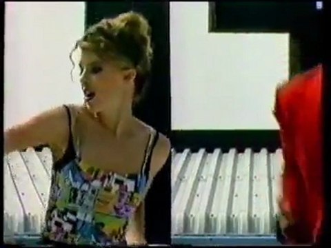 Kylie Minogue performing word is out - live 1991
