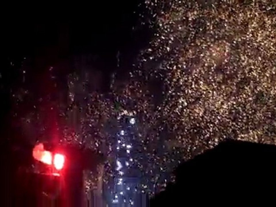 Fete nationale au Trocadero le 14 Juillet 2011