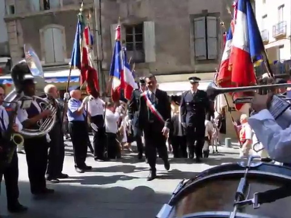 AGDE - 2011 - CÉRÉMONIE DU 14 JUILLET 20111