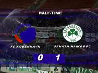 Παναθηναϊκός-Κοπεγχάγη 2007-2008