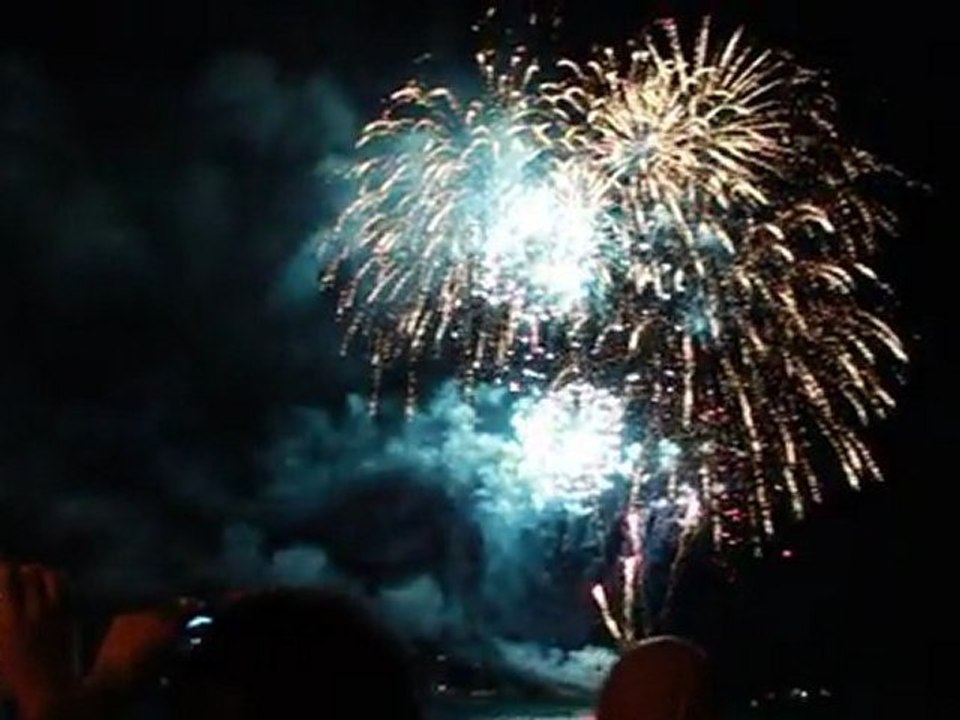 Feu d'artifice 14 juillet 2011