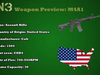 Modern Warfare 3 - Gun Information - M4A1 | Episode 3
