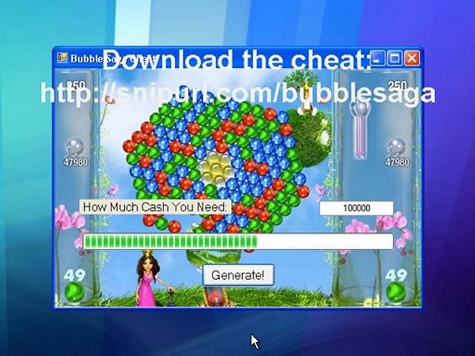 Bubble Saga Cheat For Coins and Energy