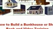 Bunkhouse Cabin Plans and Small Cabin Plans