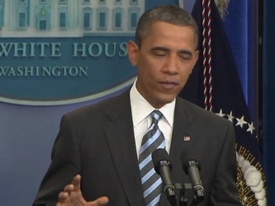 Obama to Congress: we're running out of time on debt