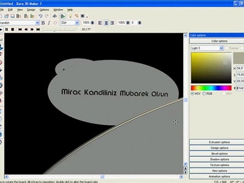 Flatcast destek maviss.com-Xara 3D Maker 7