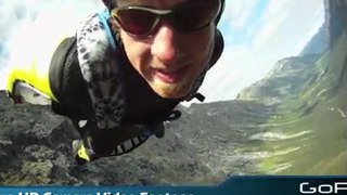 GoPro Base Jump Footage