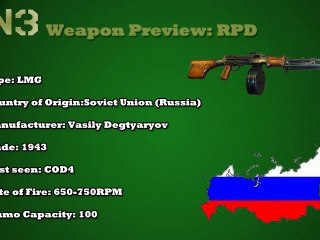 Modern Warfare 3 - Gun Information - RPD | Episode 4