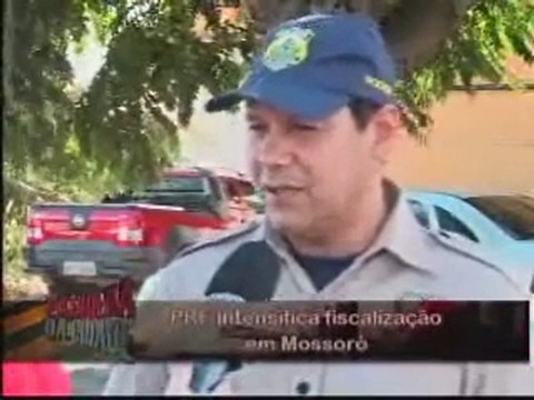 Lei seca - PRF de Mossoró intensifica fiscalização nas estradas-patrulha da cidade – TV ponta negra