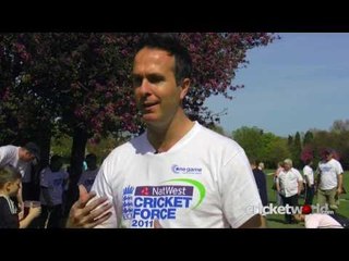 Cricket World® TV - Michael Vaughan On Record-Breaking NatWest CricketForce Event