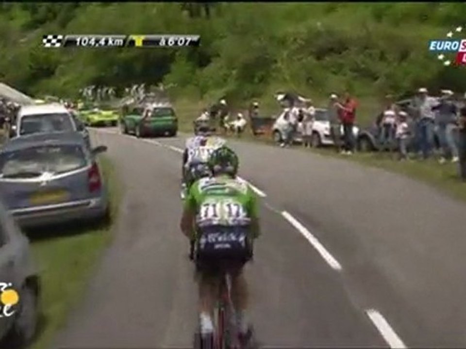 Tour de France 2011 - ÉTAPE 14 - Saint-Gaudens=>Plateau de Beille 168.5 km(8)