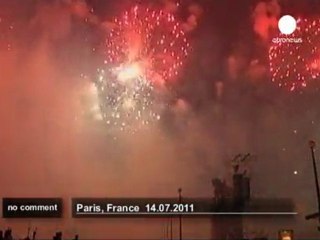 Feu d'artifice du 14 juillet à Paris - no comment