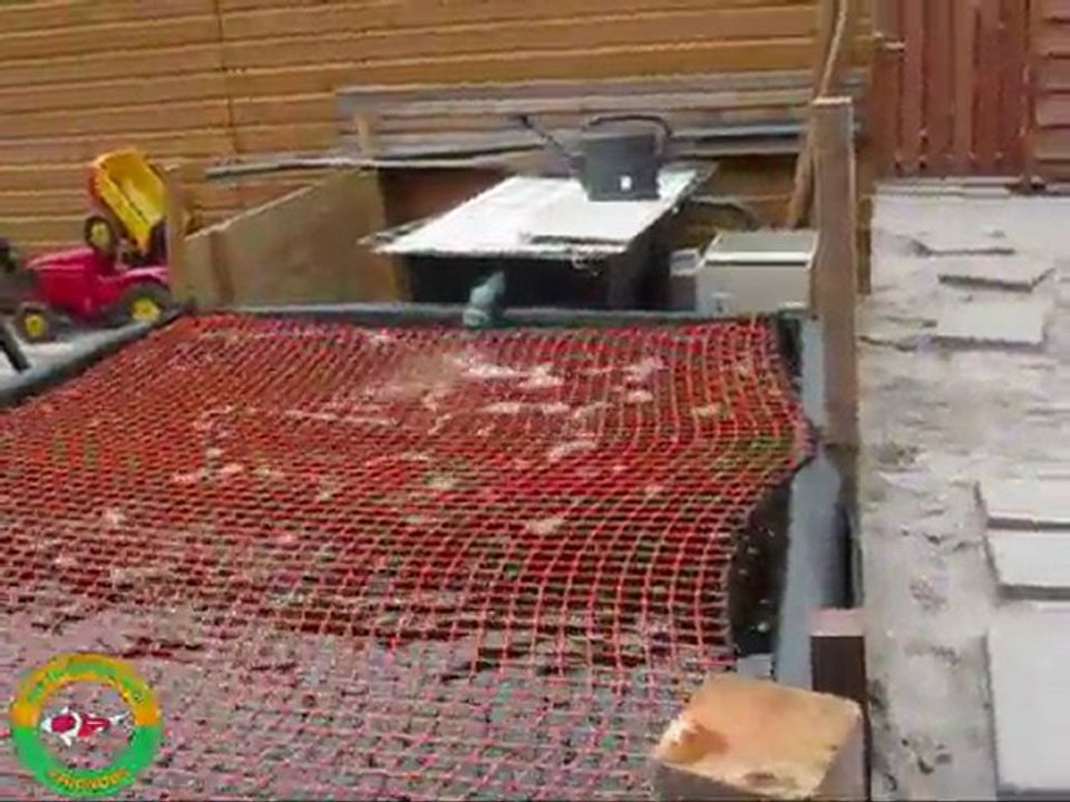 vijver in aanbouw Pascal 16-07-2011