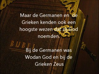 Het woord Allah betekent God. Ook het Hebreeuwse woord El betekent God.