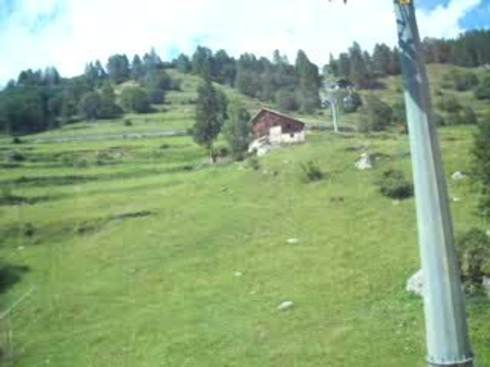 Cableway in climb