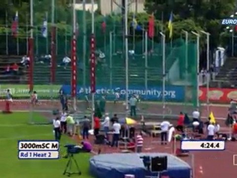 3000m Steeplechase Men Round 1 Heat 2 European Athletics U23 Championships Ostrava 2011