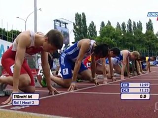 400m Hurdles Men Round 1 Heat 2 European Athletics U23 Championships Ostrava 2011