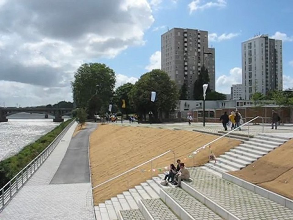 Nantes : promenade Loire