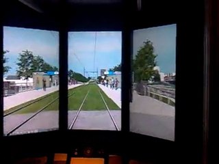 Simulateur de tramway