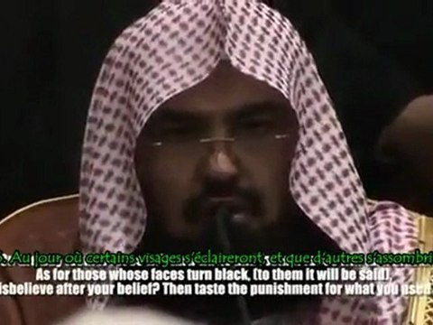 Lecture de la Sourate Ali Imrane par Cheikh Abdul Rahman As-Sudais