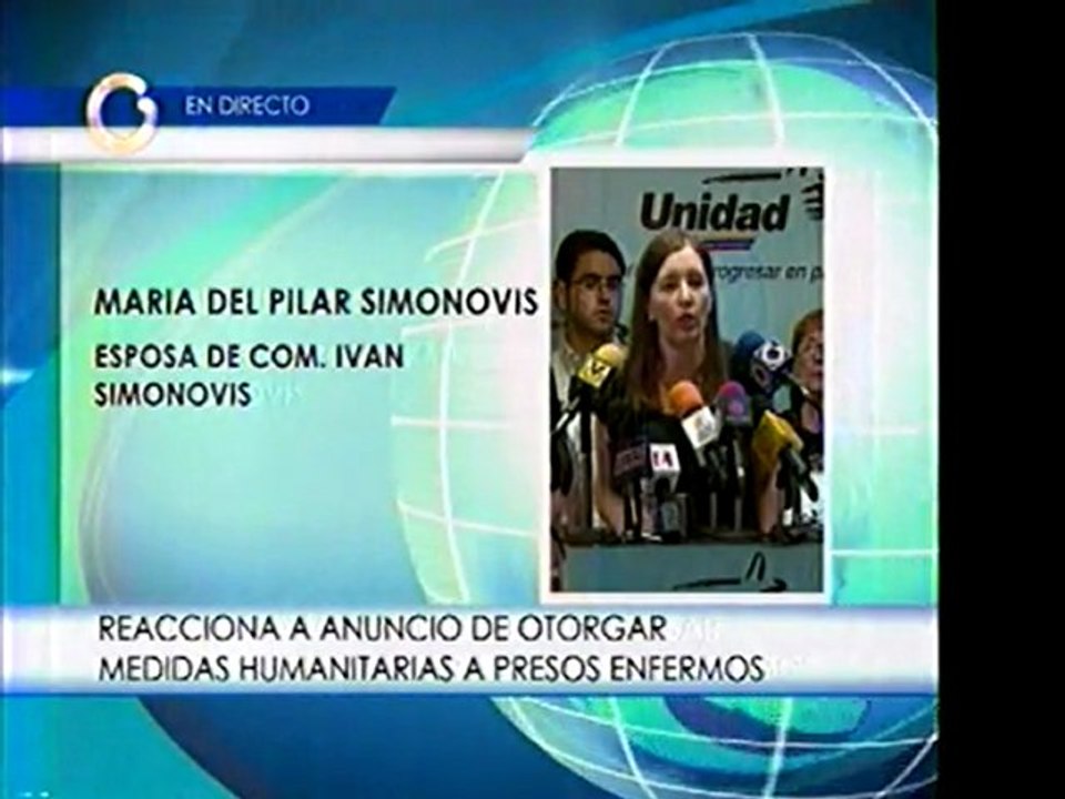 Reacción de Bonnie Simonovis