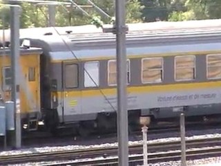 Train de mesure Vulcain à Saint Germain des Fossés le 20/06/2011