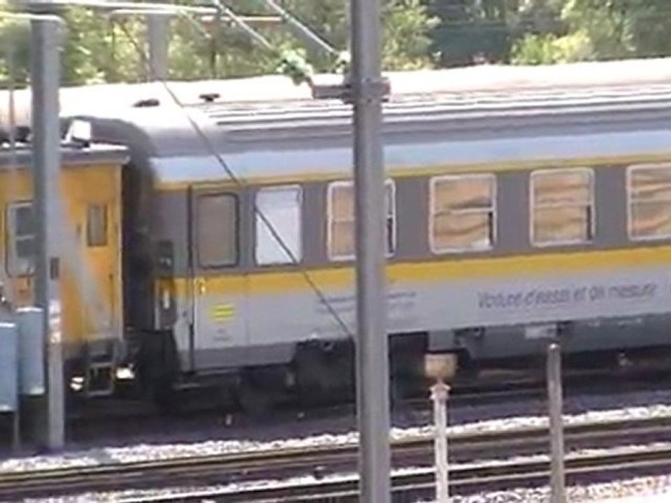 Train de mesure Vulcain à Saint Germain des Fossés le 20/06/2011