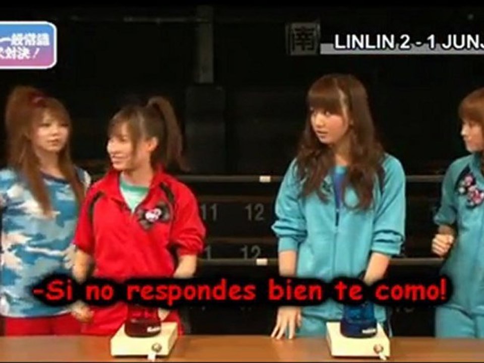 Morning Musume DVD de la muerte batalla 1 Linlin Vs Junjun (PARODIA)
