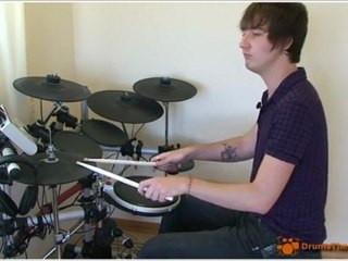 "Closer To The Edge" (30 Seconds To Mars) Verse Drum Beats - Free Drum Lesson