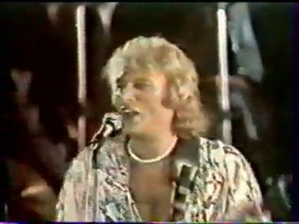 johnny hallyday johnny b goode (Porte Avion Foch 79)