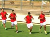 Els jugadors del Mallorca tornen a la feina