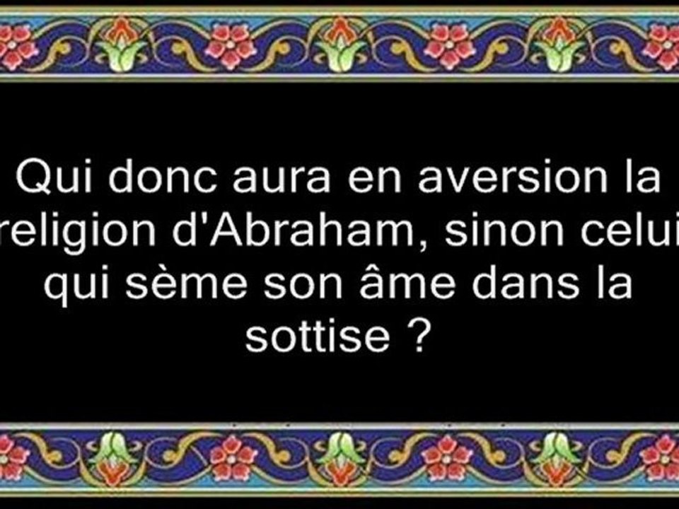 L’histoire d’Abraham, qui n’était ni Juif ni Chrétien (4/4)