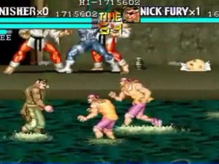 The Punisher Arcade - 2 players Playthrough