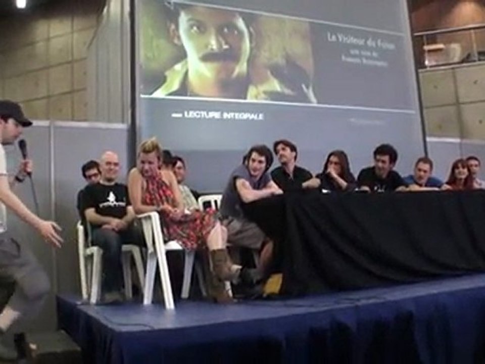 Conférence Part.3 "Le Visiteur du futur" Comic con / Japan expo 2011