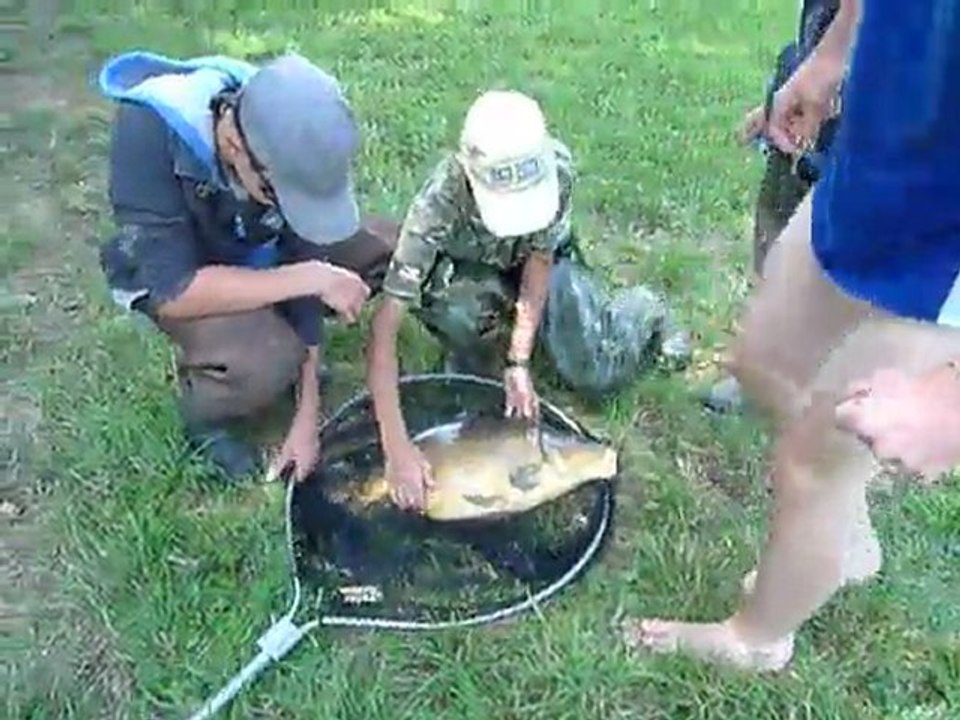 Séjour pêche jeunes carpe 72 cm/ 9,18 kg