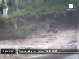 Four year-old boy rescued from flood water - no comment
