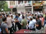 Nusaybinde plakasız motosiklet arbedesi