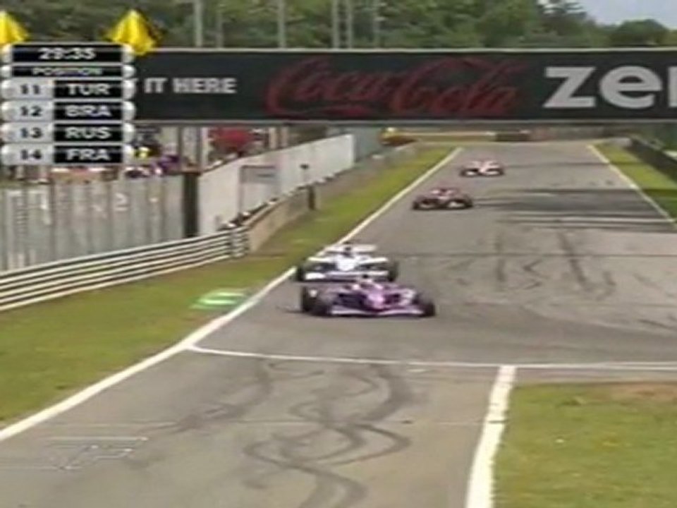 Superleague-Formula 2011 Zolder /  Race1 : Gommendy crashes